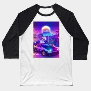 Toyota AE86 Trueno Initial D Baseball T-Shirt